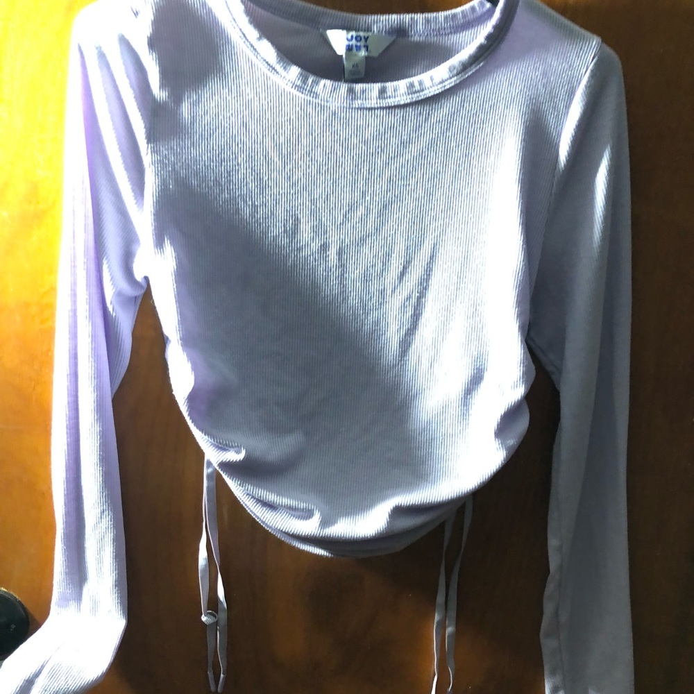 Target crop top with strings